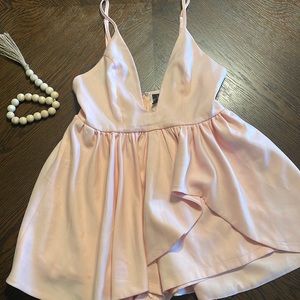 Women's Windsor Light Pink bachelorette Romper Size Medium